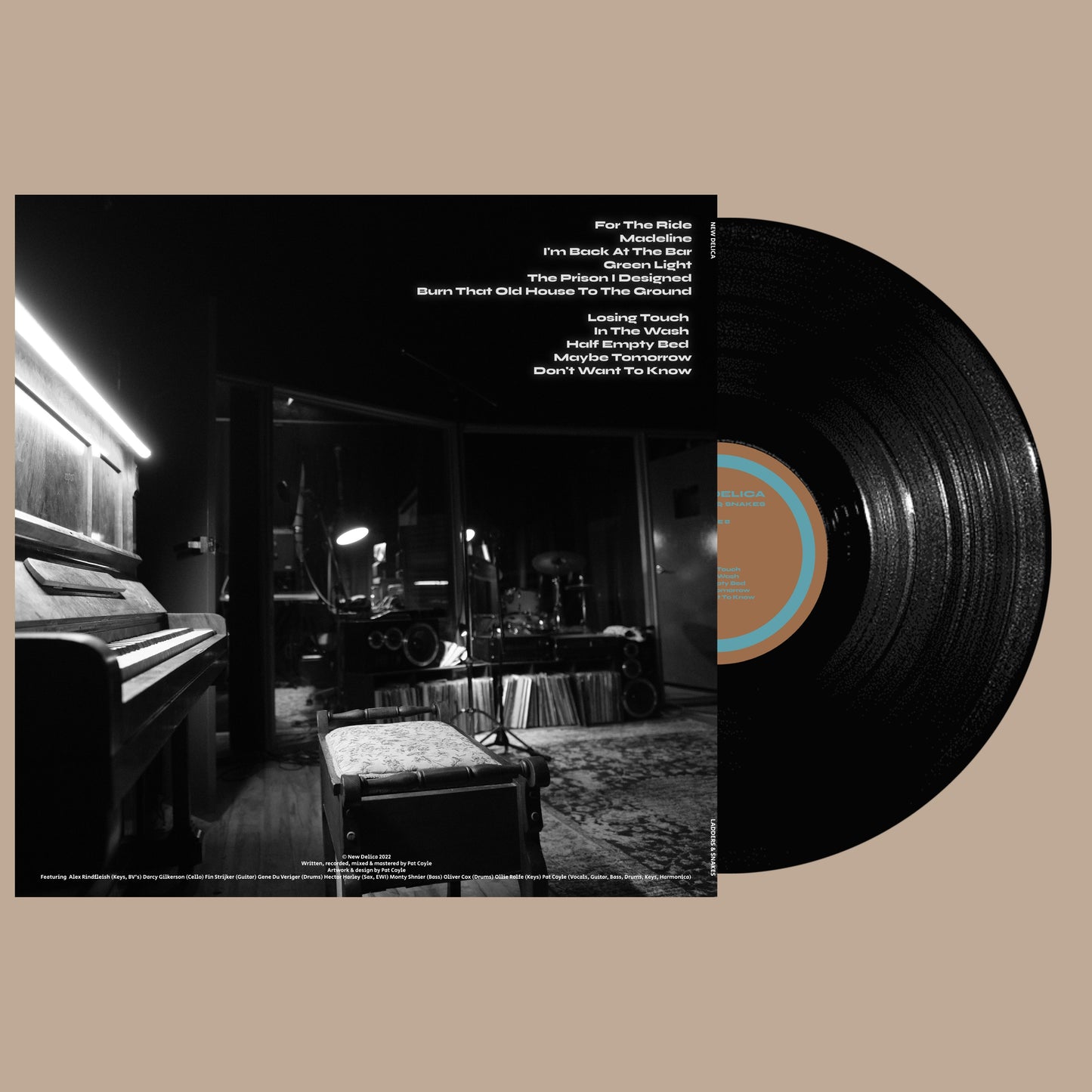 Signed Ladders & Snakes Vinyl