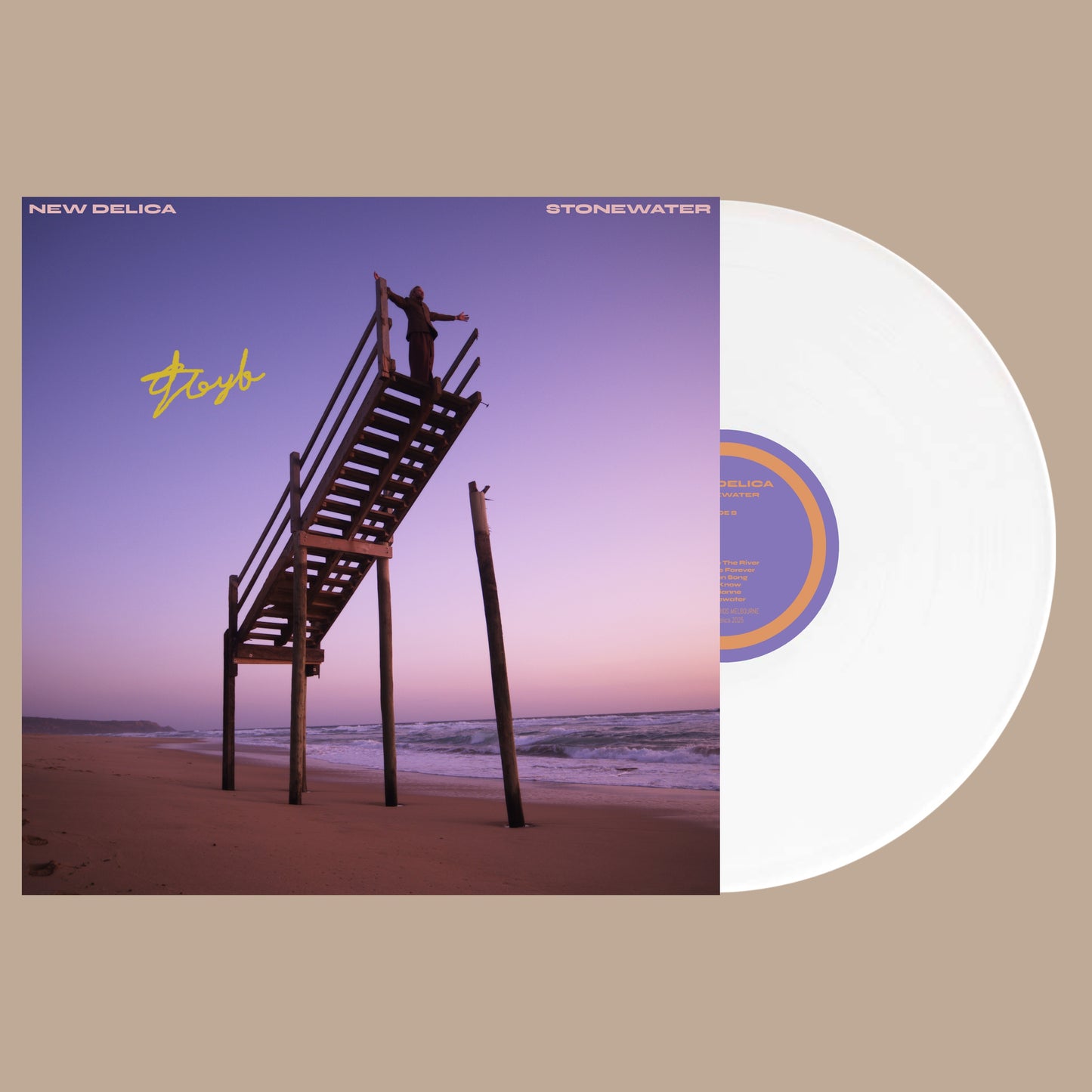 Signed WHITE Stonewater Vinyl